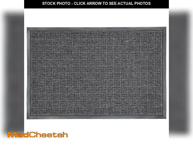 Lot 74-12551463 - Charcoal 23.5 in. W x 35.5 in. L Stain Resistant Non-Slip Outdoor Commercial Mat - UNUSED