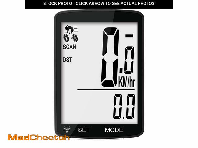 Lot 74-14150860 - Nellvita Wireless Bike Computer, 20 Multi-Functions, Real Waterproof Bicycle Speedometer, Cycling Od...