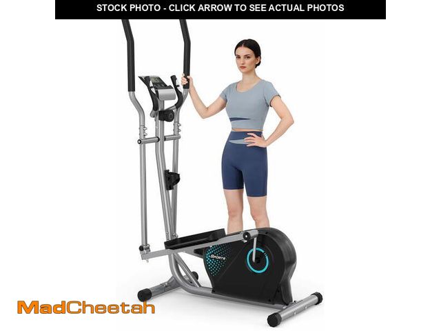 Lot 74-13680614 - Elliptical Machine,16-Level Hyper-Quiet Drive whit LCD Monitor Dprodo Elliptical 265LBS Capacity for...