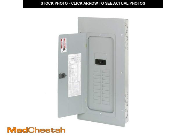 Lot 74-12894193 - (MISSING HARDWARE) Eaton BR 200 Amp 40-Circuit Indoor Main Breaker Plug-On Neutral Load Center - USE...