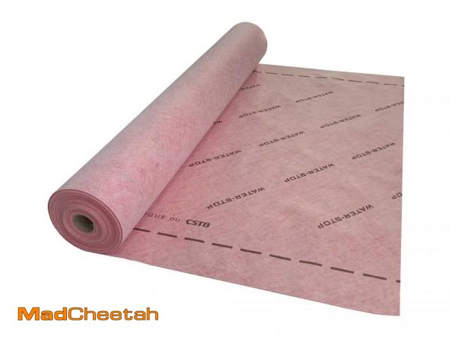 Lot 74-12522502 - Landical 323 Sq ft/ 3.3 x 98.5 ft Waterproof Membrane for Bathroom Shower, Shower Waterproofing Tile...