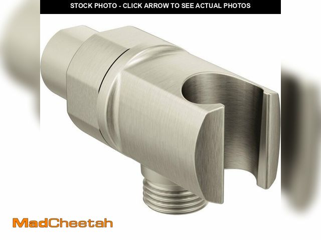 Lot 74-12703764 - Moen A701BN Handheld Shower Mounting Bracket for Shower Arm, Brushed Nickel - UNUSED