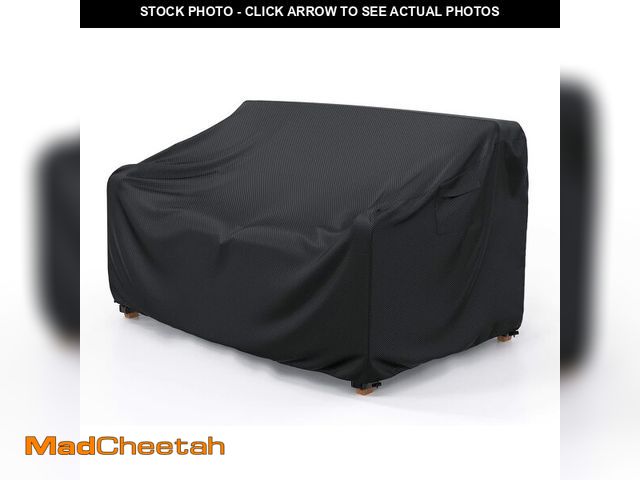 Lot 74-14148262 - Heavy Duty Patio Sofa Cover Waterproof, Mrrihand 3-Seater Outdoor Sofa Loveseat Cover, Outdoor Patio...