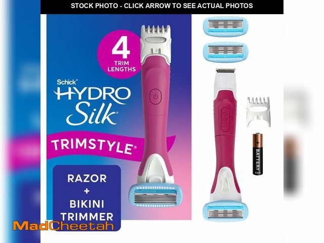 Lot 74-14213251 - Schick Hydro Silk TrimStyle Razor with Bikini Trimmer for Women | 2-in-1 Bikini Razor for Women and ...