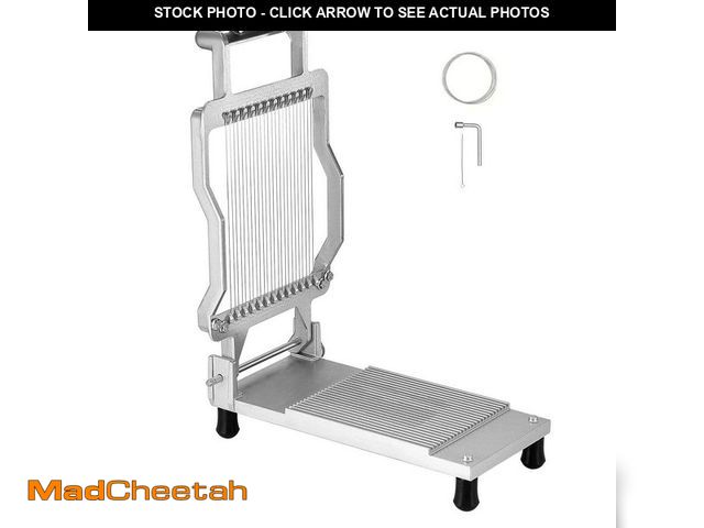 Lot 74-12557714 - VEVOR Cheese Cutter with Wire, 0.2 in. Ultra-Thin Cheeser Butter Cutting Blade, Detachable Cheese Sl...