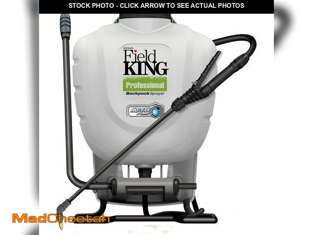 Lot 74-14304847 - FIELD KING 190328 Backpack Sprayer, 4 Gallon, with Internal No Leak Pump Design Delivers 150 PSI - U...