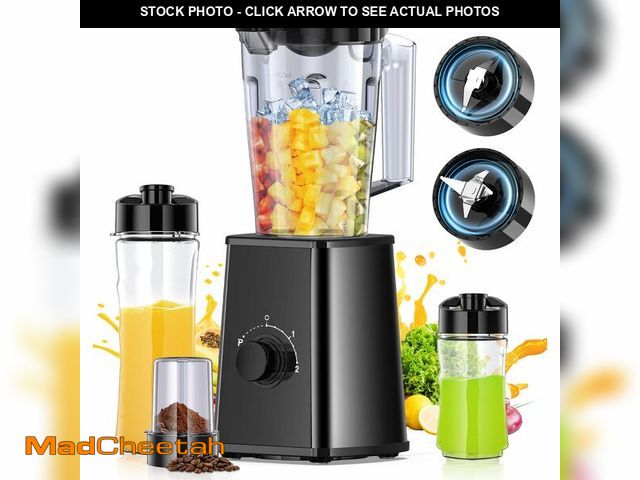 Lot 74-12459249 - Smoothie Blender, Personal Blenders for Smoothies and Shakes, Smoothies Maker and Coffee Grinder wit...