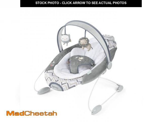 Lot 74-12238569 - *SEE DETAILS* Ingenuity SmartBounce Automatic Baby Bouncer Seat with White Noise, Music, Toy Bar &am...