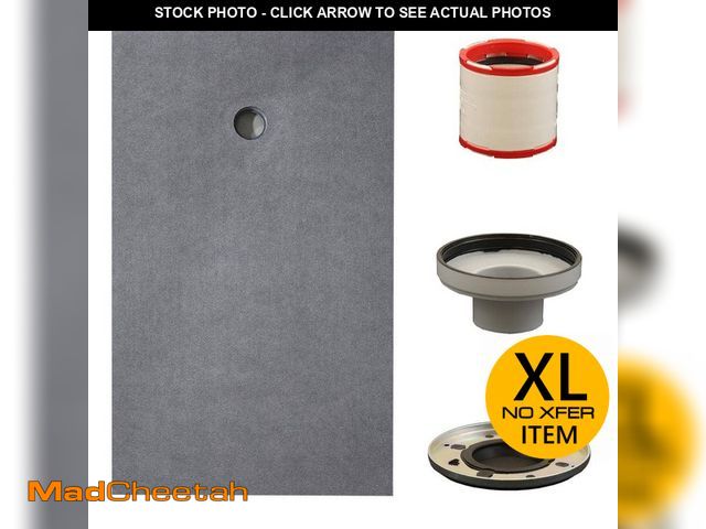 Lot 74-13777019 - Everbilt Watershield Shower System 36 in. x 60 in. Waterproof Shower Pan with Off-Center Drain (Drai...