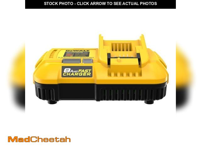 Lot 74-14608091 - DEWALT 20V MAX / 60V MAX FLEXVOLT Lithium-Ion Fan Cooled Fast Battery Charger DCB118 - UNUSED