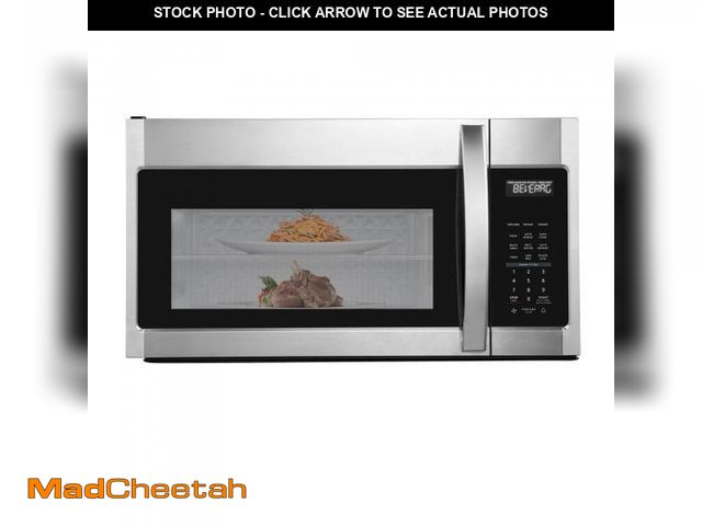 Lot 74-12130235 - BLACK+DECKER EM044KB19 Over The Range Microwave Oven with One Touch, 1000 Watts, 400 CFM and Auto Co...