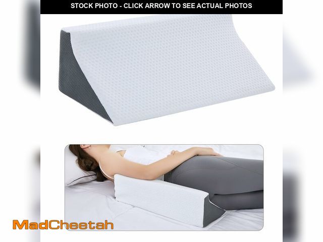 Lot 74-14340630 - Touchutopia Wedge Pillow for Side Sleepers, Body Positioning Support - UNUSED