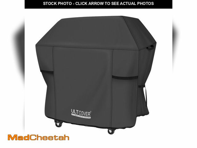 Lot 74-13997164 - ULTCOVER Waterproof Grill Cover 58 inch, Heavy Duty BBQ Cover for 3-5 Burners Outdoor Gas Barbecue G...