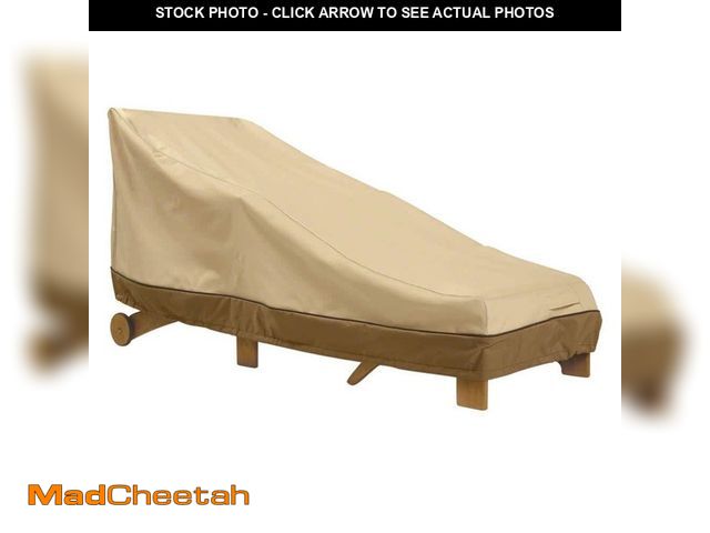 Lot 74-12464858 - Classic Accessories Veranda 78 in. Patio Day Chaise Cover - UNUSED