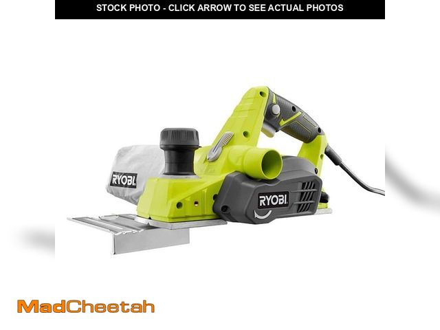 Lot 74-14293058 - RYOBI 6 Amp Corded 3-1/4 in. Hand Planer with Dust Bag - UNUSED