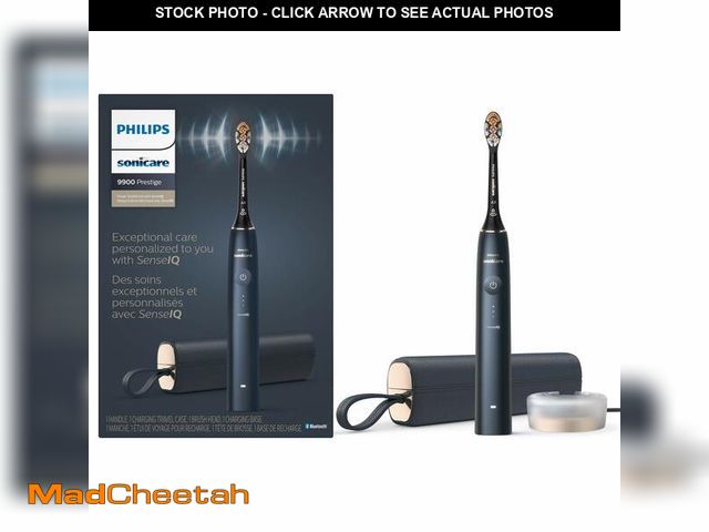 Lot 74-12440915 - Philips Sonicare DiamondClean 9900 Prestige Electric Toothbrush - with SenseIQ Technology and Advanc...