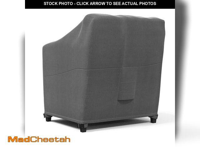 Lot 74-14245994 - KHOMO GEAR Grey Outdoor Patio Furniture Chair Cover - UNUSED