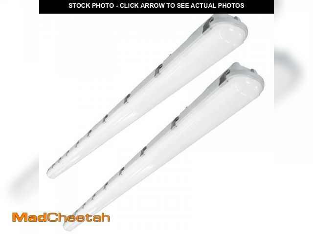 Lot 74-12289914 - Run Bison 8FT LED Vapor Tight Light 8450LM-9750LM-11700LM Tunable, 3500K/4000K/5000K CCT Selectable,...