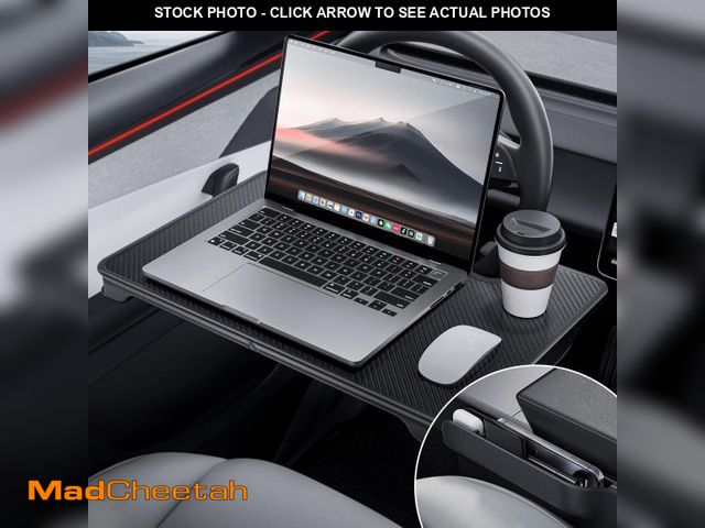 Lot 74-12444757 - YONZEE 2-in-1 Car Steering Wheel Desk Tray &amp; Car Seat Gap Filler Organizer Ã¢â¬â Foldable Car...