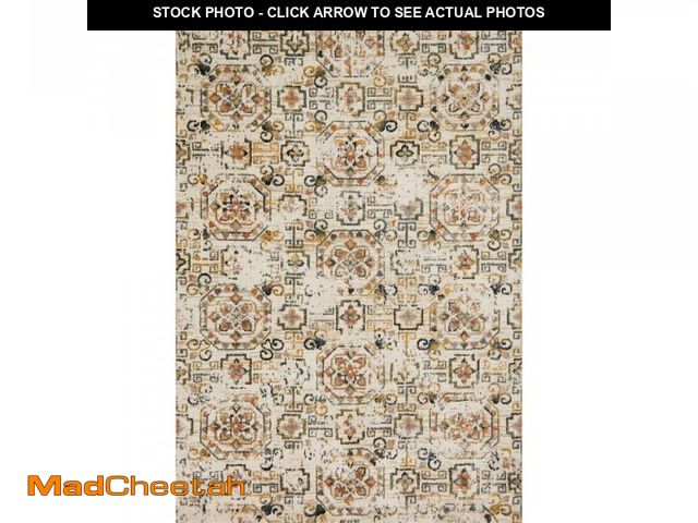 Lot 74-12101894 - (9' 6" - 13") Alexander Home Verona Abstract Geometric Transitional Rug - UNUSED