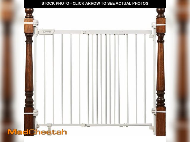 Lot 74-13733789 - Ingenuity The Stairway+ 46W Series, 32"-48" Wide, 32.5" Tall, Baby Gate for Stairs, Dog Gate Indoor ...