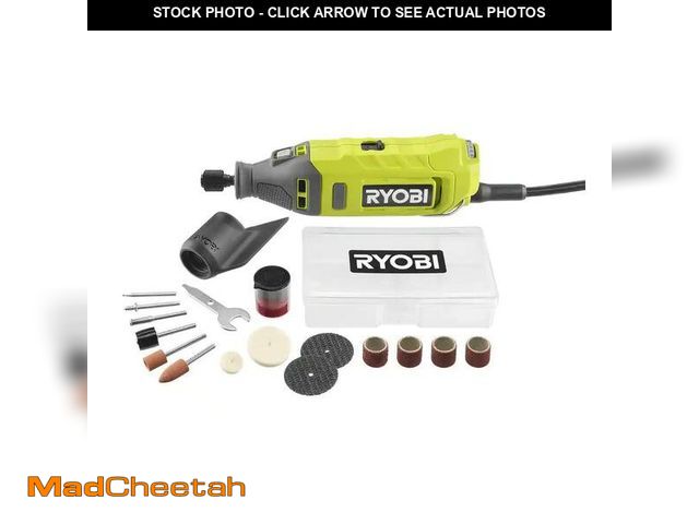 Lot 74-12795754 - Ryobi RRT100 1.2 Amp Corded Rotary Tool - USED