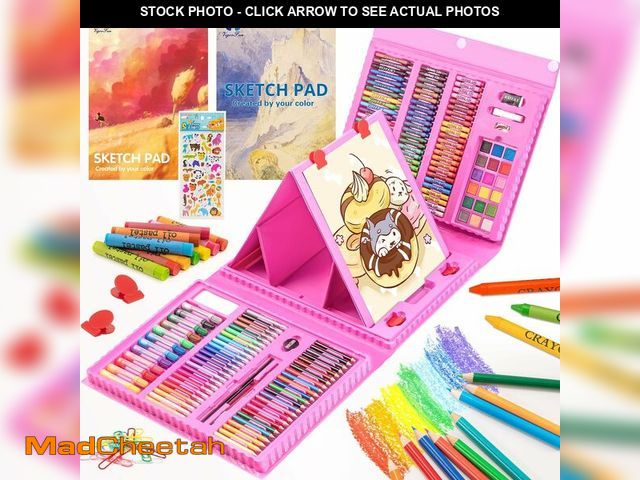 Lot 74-13721123 - VigorFun Art Supplies, 240-Piece Drawing Art Kit, Gifts for Kids Girls Boys Teens, Art Set Crafts Ca...