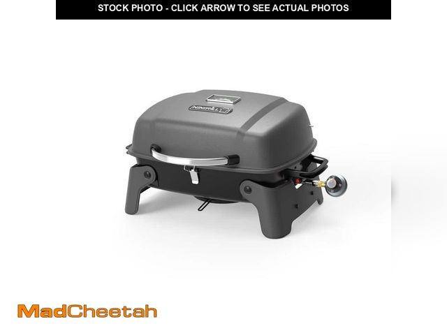 Lot 74-12557628 - *DIRTY* Nexgrill 1-Burner Portable Propane Gas Table Top Grill in Black*DIRTY*  - USED