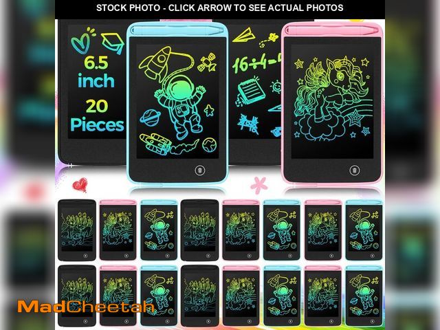 Lot 74-12980303 - Zhehao 20 Pcs LCD Writing Tablet for Kids 6.5 Inch Colorful Doodle Board LCD Writing Board Kids Port...