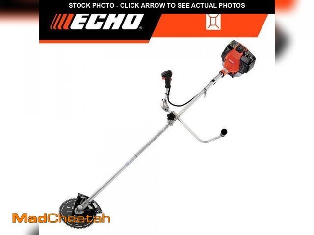 Lot 74-12464306 - *SEE DETAILS* ECHO 42.7 cc Gas 2-Stroke U-Handle Professional Grade Trimmer/Brushcutter with 80-Toot...