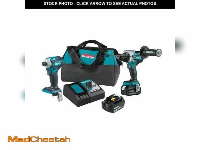 Lot 74-13692086 - *IMPACT TOOL ONLY* Makita 18V LXT Lithium-Ion Brushless Cordless Combo Kit 5.0 Ah (2-Piece) *IMPACT ...