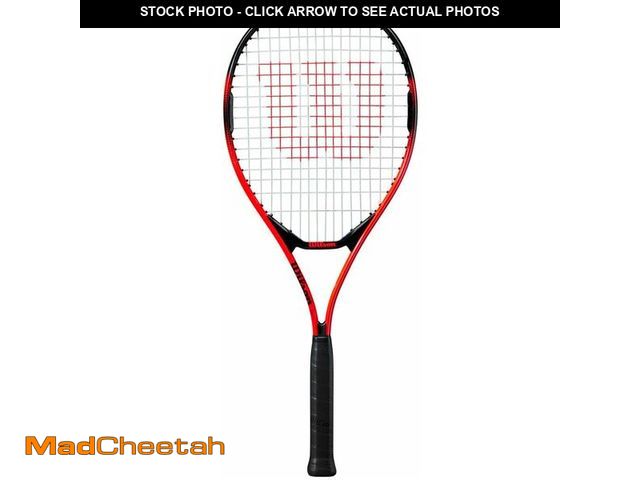 Lot 74-12555732 - WILSON Pro Staff Precision Junior 25 Tennis Racket - Black/Red - UNUSED