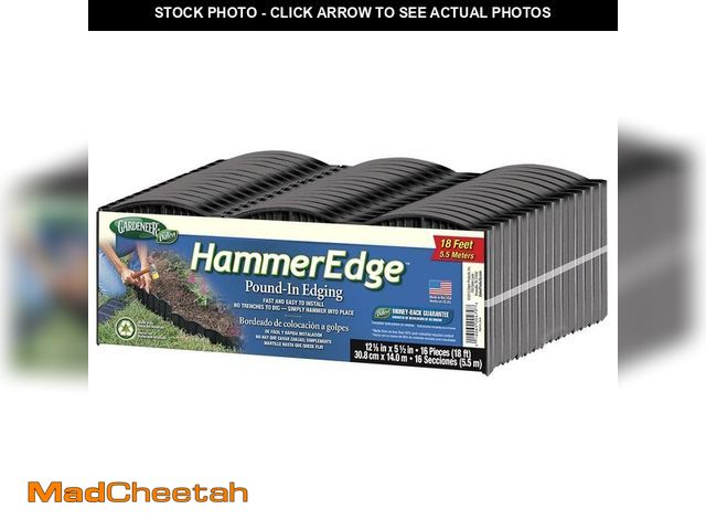 Lot 74-12777544 - GARDENEER By Dalen Dalen Products 18 ft. Hammer Edge Edging - UNUSED