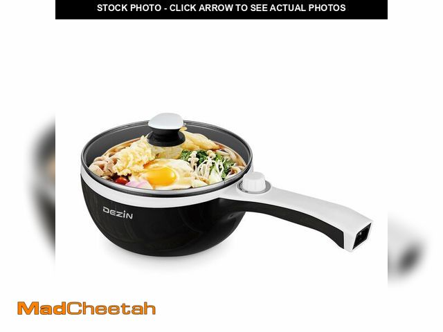 Lot 74-14046845 - Dezin Hot Pot Electric Upgraded, Non-Stick SautÃÂ© Pan, Rapid Noodles Electric Pot, 1.5L Mini Porta...