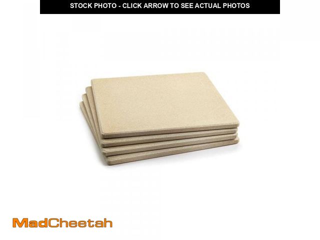 Lot 74-12424818 - Outset Pizza Grill Stone Tiles (Set of 4) - UNUSED