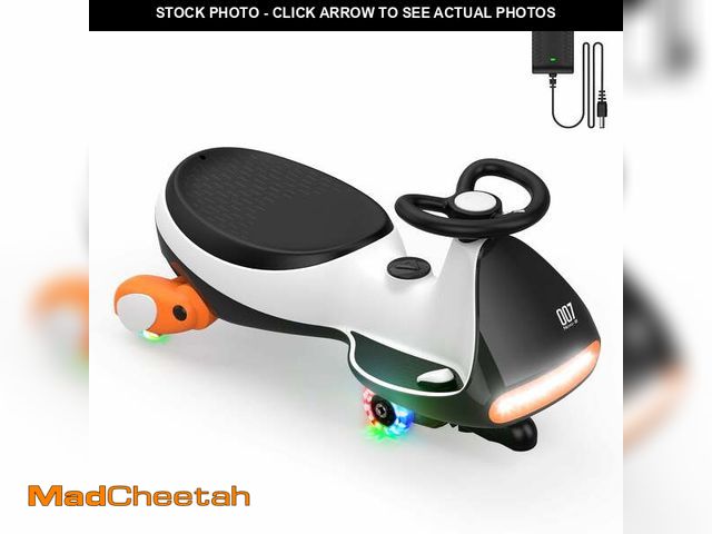 Lot 74-13043603 - (MISSING CHARGING CORD) FanttikRide 12V N7 Pro Electric Wiggle Car with Pedal, 2-in-1 Kids Ride On T...