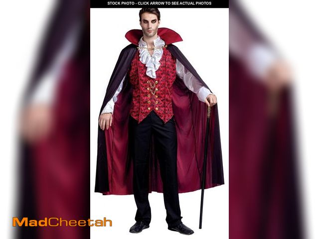 Lot 74-12481864 - Spooktacular Creations Halloween Vampire Costume for Adult Menâs Halloween Party Events,M - UNUSED