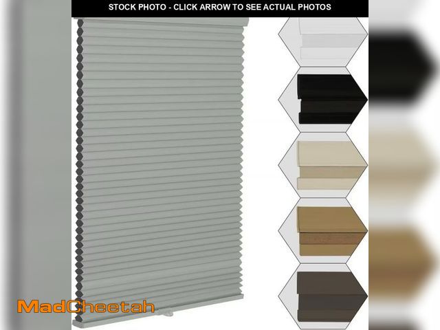 Lot 74-12165815 - MYshade Cordless Blackout Window Blinds &amp; Shades Pull Down Room Darkening Window Shades Light Bl...
