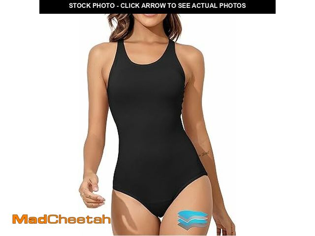 Lot 74-12838967 - Beautikini Period Swimwear Women's One Piece Leakproof Menstrual Bathing Suit Racerback Swimsuit for...