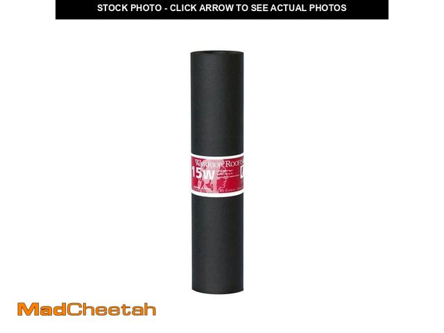 Lot 74-12681962 - Warrior Roofing 15  432 sq. ft. Felt Roof Deck Protection - UNUSED