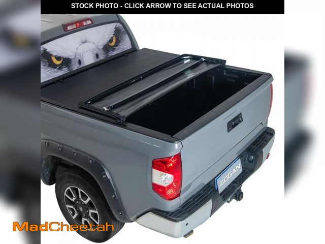 Lot 74-12158489 - Logan Tonneau Cover Soft Tri-Fold Truck Bed for 2024 2025 Toyota Tacoma 5' Bed,Bed Cover Truck Bed C...