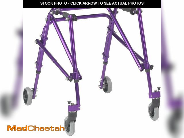 Lot 74-14348805 - Inspired by Drivel Nimbo 2G Mobility Aid Lightweight Posterior Walker, Medium, Wizard Purple - UNUSE...