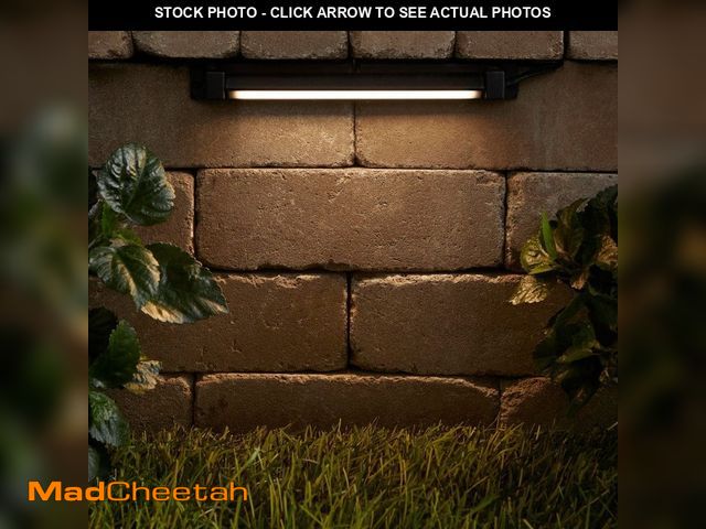 Lot 74-14610914 - Hampton Bay 166 Lumen Low Voltage Black LED Outdoor Deck Light KJC2601L-2 - UNUSED