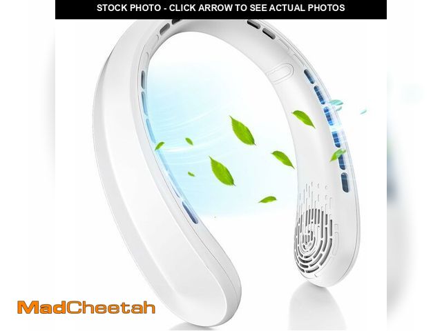 Lot 74-12704053 - Neck Fan, Portable Fan around Neck, 5200mAh Battery Operated Wearable Personal Fan with USB Recharge...