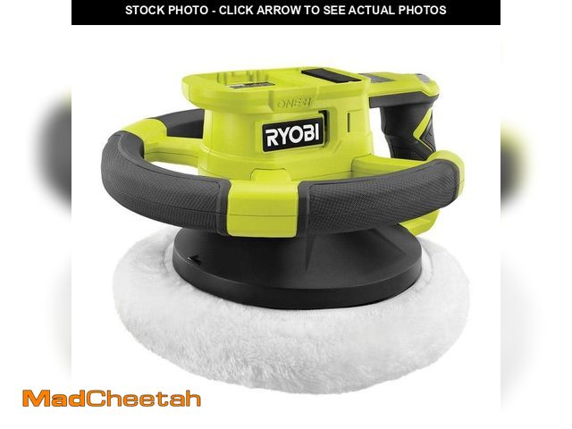 Lot 74-12465399 - *SEE DETAILS* RYOBI ONE+ 18V Cordless 10 in. Variable Speed Random Orbit Buffer (Tool Only) *SEE DET...