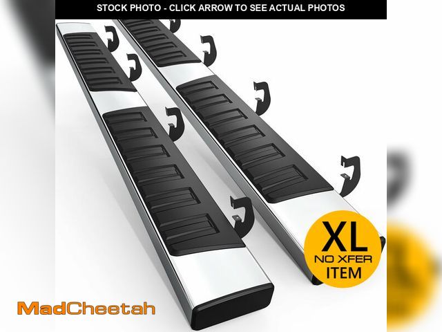 Lot 74-12694921 - AUTOSAVER88 Running Boards Compatible with 2007-2018 Silverado/GMC Sierra 1500 &amp; 2500HD 3500HD C...