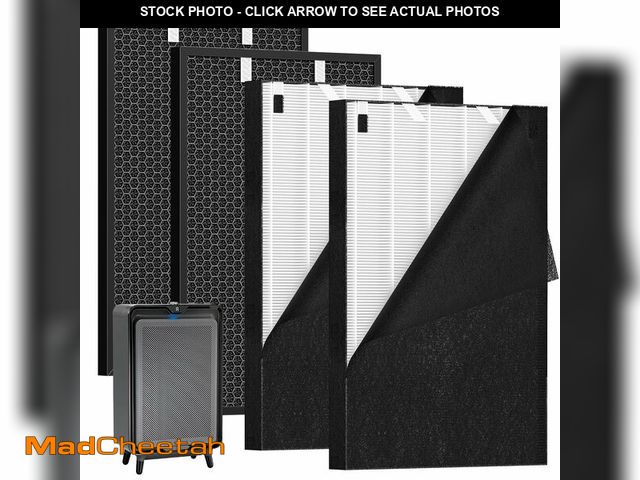 Lot 74-13946527 - 2 Sets Air320 Air220 Replacement Filter Compatible with Bissell Air220 Air320 2768A 2609A Air Purifi...