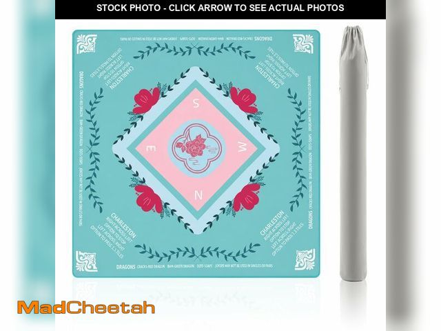 Lot 74-14341899 - YOMEYOT Mahjong Mat for Table 31.5 "x 31.5" American Mah Jongg Mat - USED