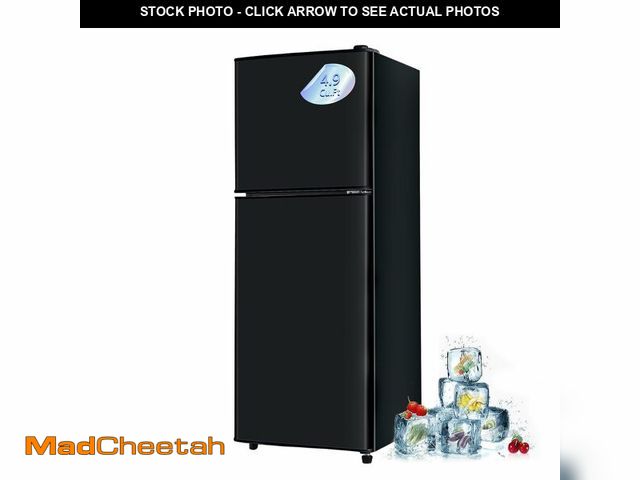 Lot 74-13636873 - Borcolo Mini Fridge with Freezer 4.9 Cu. Ft 2 Door Refrigerator, Dorm Fridge with 7 Adjustable Therm...