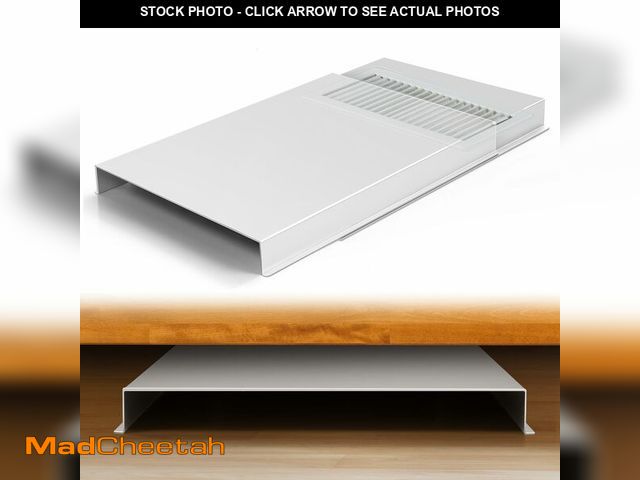 Lot 74-14146724 - Dreyoo 1 Pack Air Vent Extender for Under Furniture, Adjustable Floor Vent Deflector (Extends from 1...